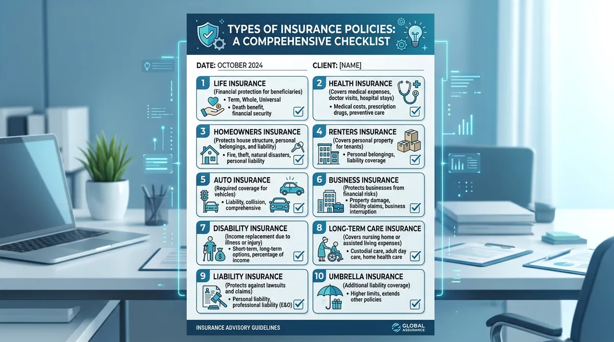 Виды страховых полисов