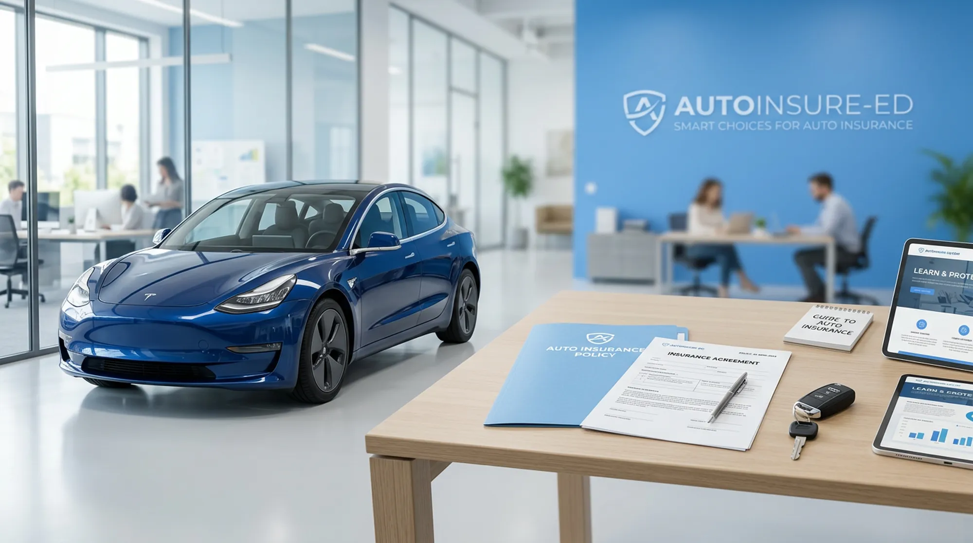 Фон главной секции — автострахование