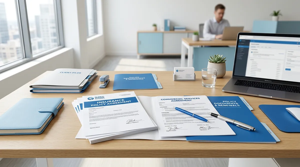 Работа со страховыми документами